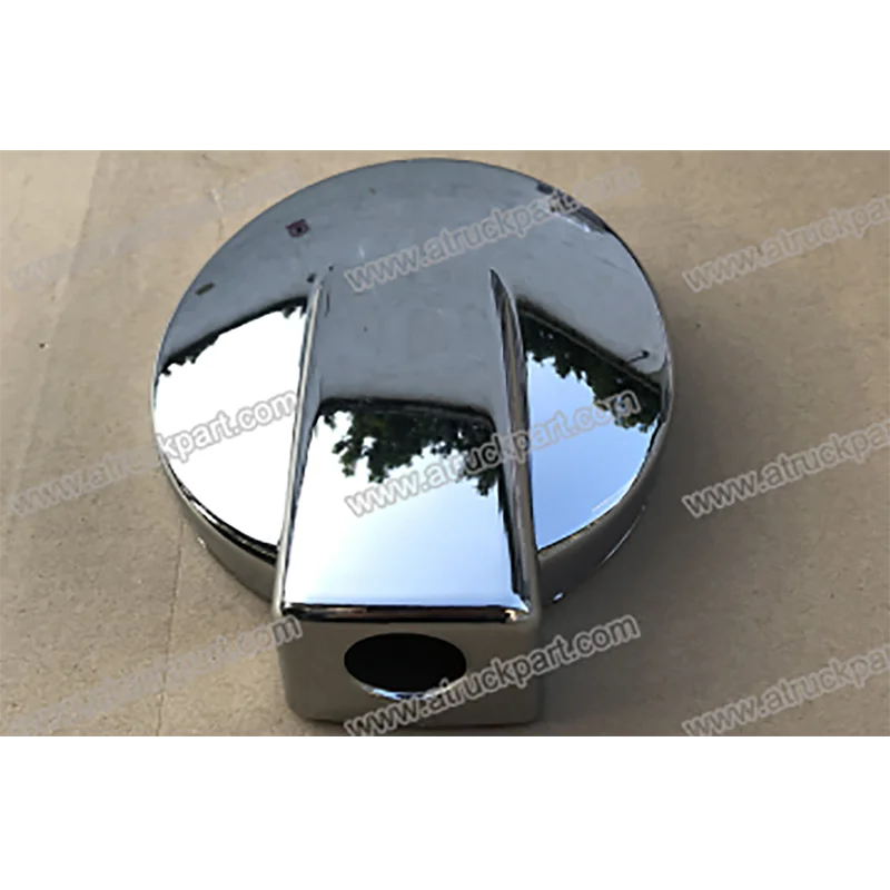 Chrome Mirror Cover 17cm *14.5cm Circle Orifice for ISUZU HINO FUSO NISSAN UD Truck