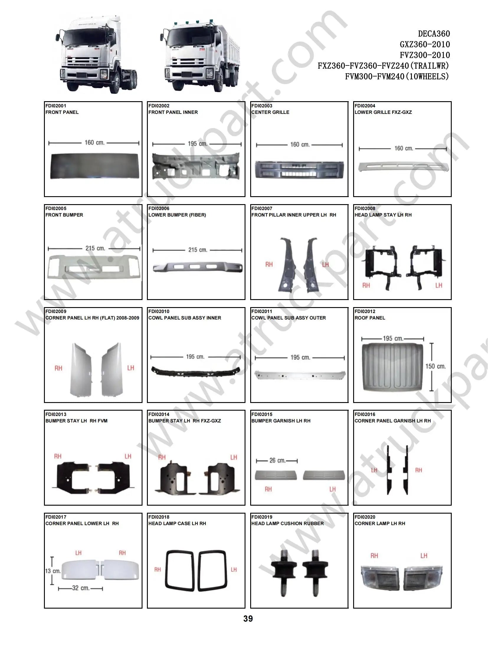 Chrome Truck Tail Lamp Bulb for HINO ISUZU FUSO NISSAN UD Truck Spare Body Parts