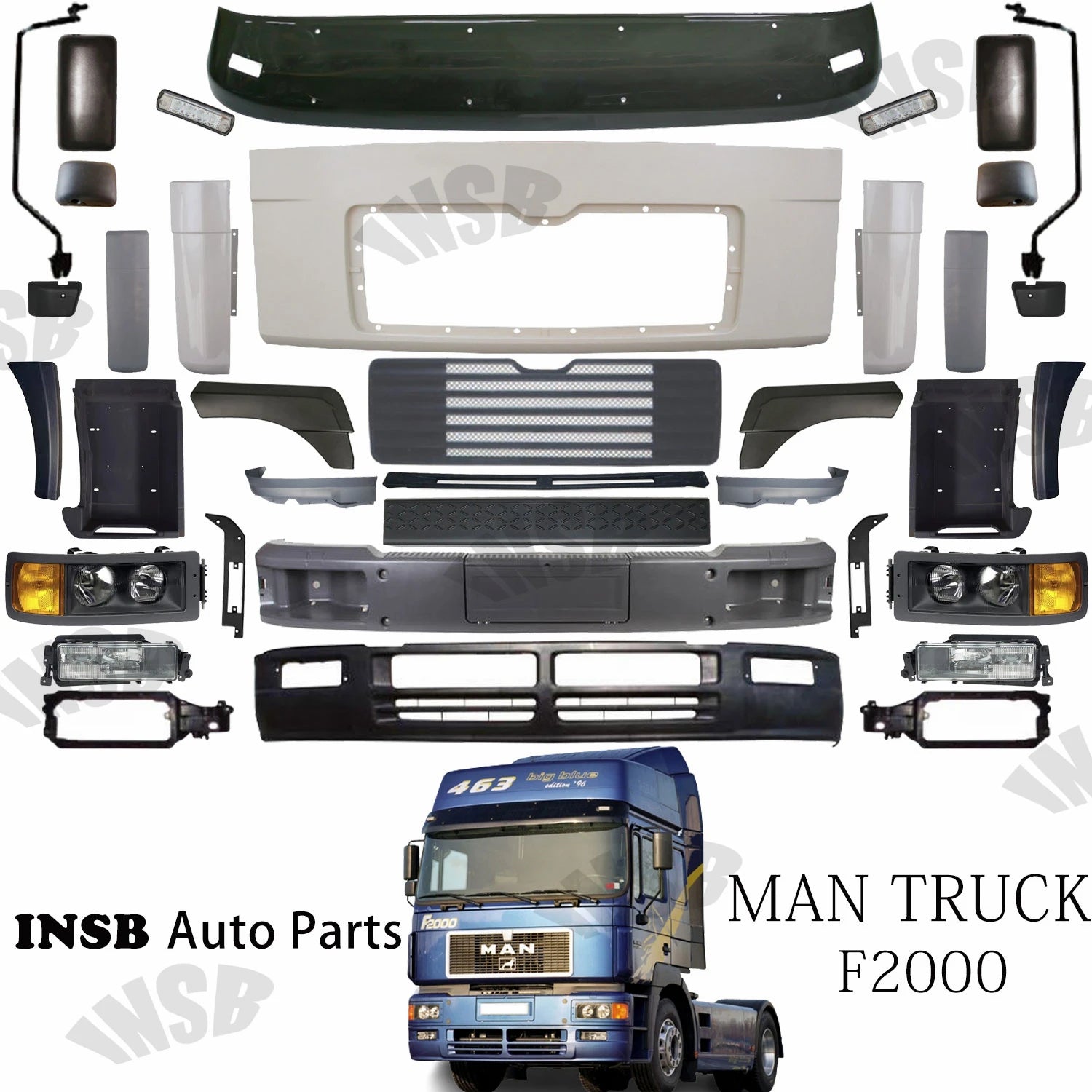 81637310260 Mirror Arm Cover for MAN TGA TGM TGL TRUCK Spare Parts