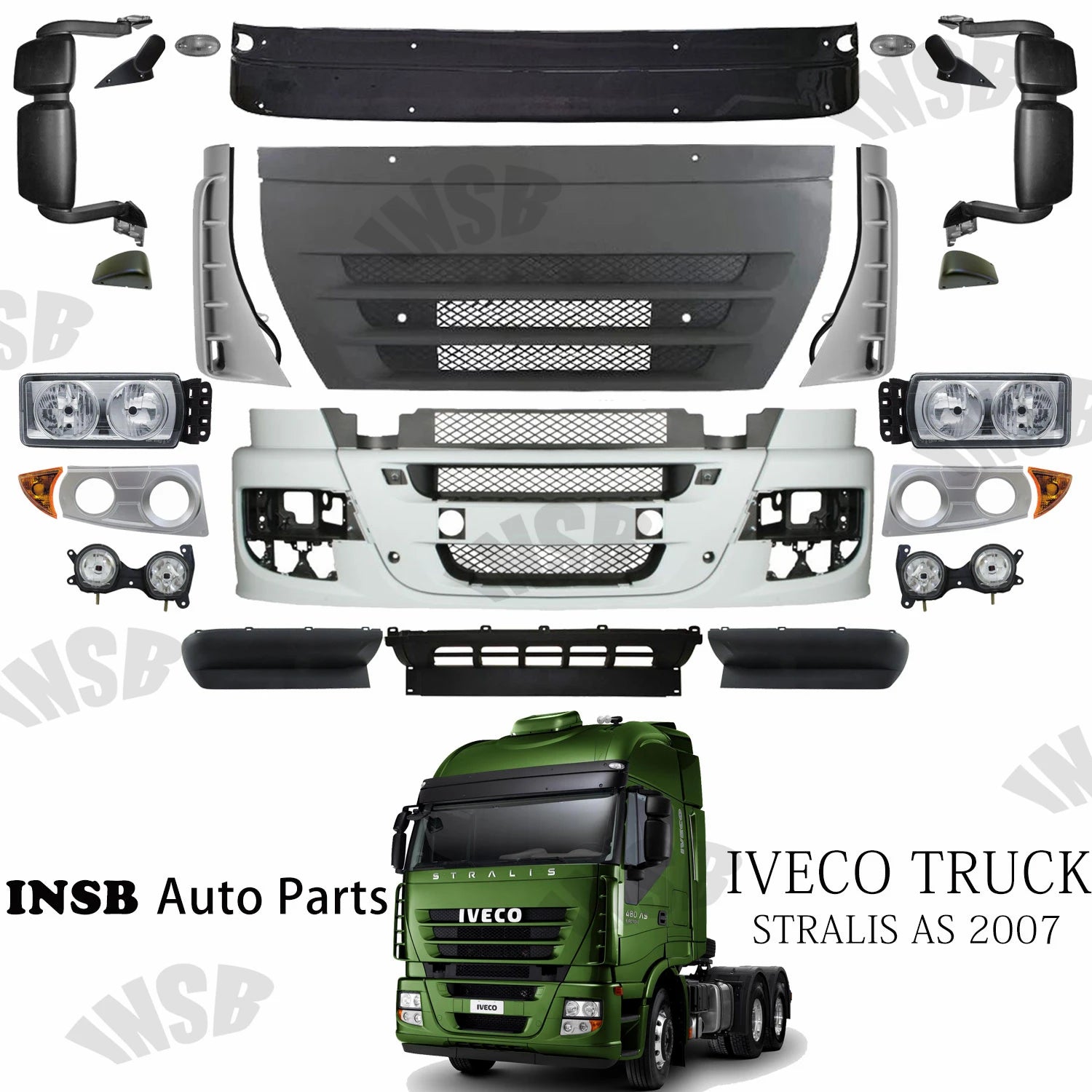 5802905478 58029054780 5802439288 5802905483 58029054830 5802439289 LED Headlamp for IVECO Stralis S-WAY X-WAY T-WAY Truck Part