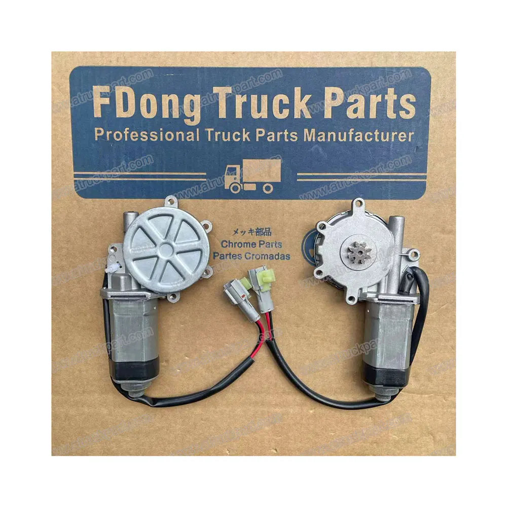 New Window Motor LH RH (FDE01632L/FDE01632R) for HINO/FUSO/UD/ISUZU Trucks-6 Month Warranty