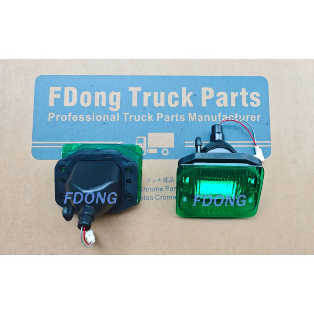 Mark Lamp Green for HINO ISUZU FUSO NISSAN UD Truck Spare Body Parts