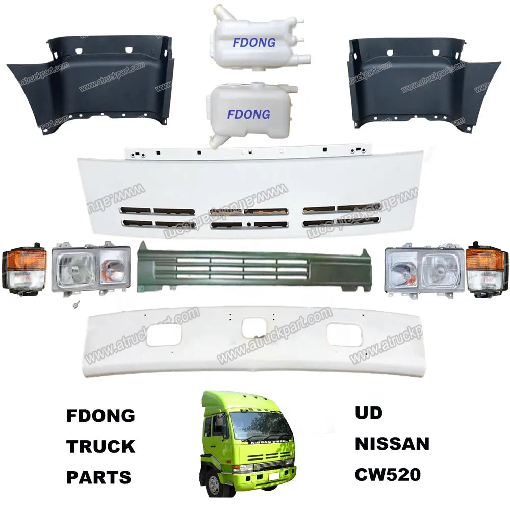 Plating Angle on Panel Package Angle LH for NISSAN for UD CW520 CK520 CK450 CD450 CW530 Truck Spare Body Parts
