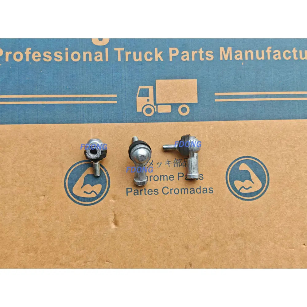 New FDONG Brand Tie Rod End M6*5cm OEM 1-09760038-1/1-09760118-1 for Hino/FUSO/Isuzu Trucks with Screw Hole-6 Month Warranty