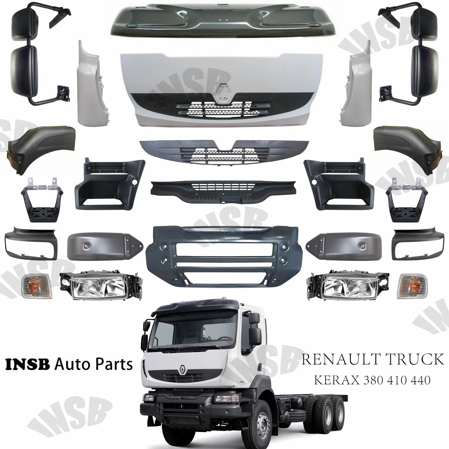 5010370638 Front Bumper for Renault Magnum Truck BUMPER