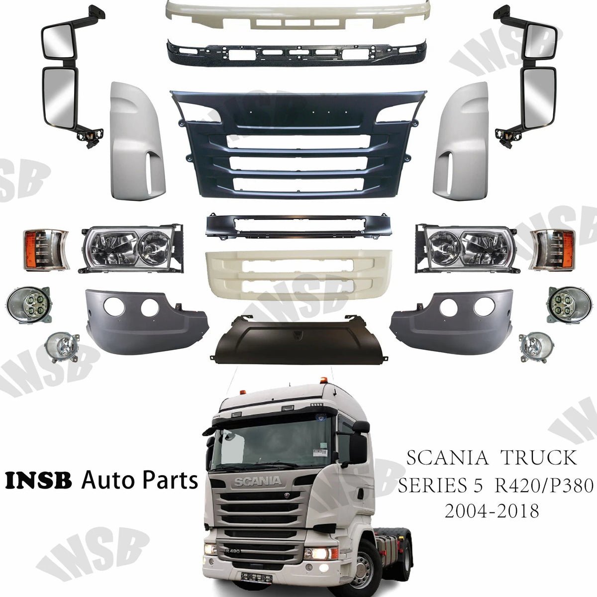 1876631 1933253 BUMPER for DAF XF 105 Truck Spare Parts