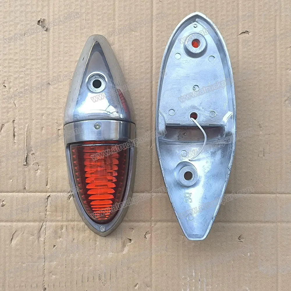 Chrome Catfish Lamp Small for HINO ISUZU FUSO NISSAN UD Truck Spare Body Parts