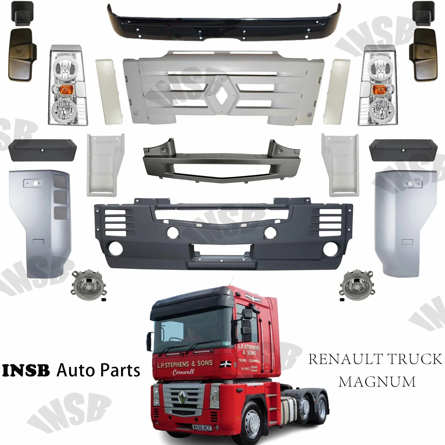 5001867497 5010445634 Mudguard DOOR EXTENSION for Renault Premium Truck