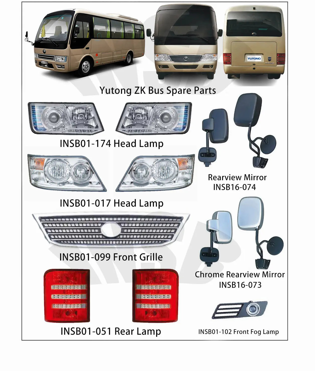 Bus Parts Bus Door Lock Bus Auto Parts