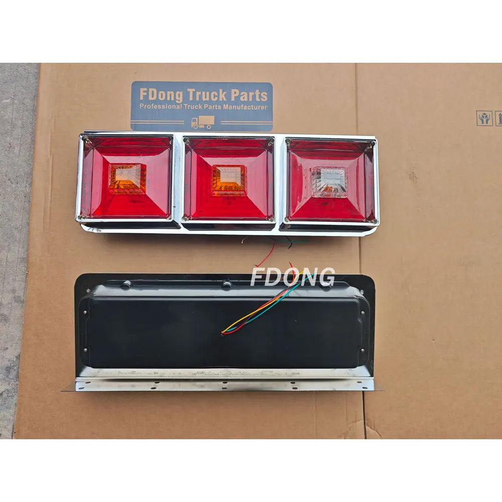 Chrome Tail Lamp 24V for HINO ISUZU FUSO NISSAN UD Truck