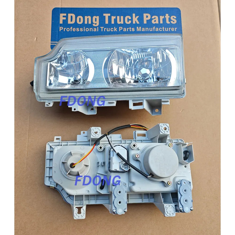 New FDONG Head Lamp Crystal LHD LH for CWA451 UD CDA451/CMA451